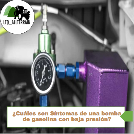 ¿Cuáles son Síntomas de una bomba de gasolina con baja presión?